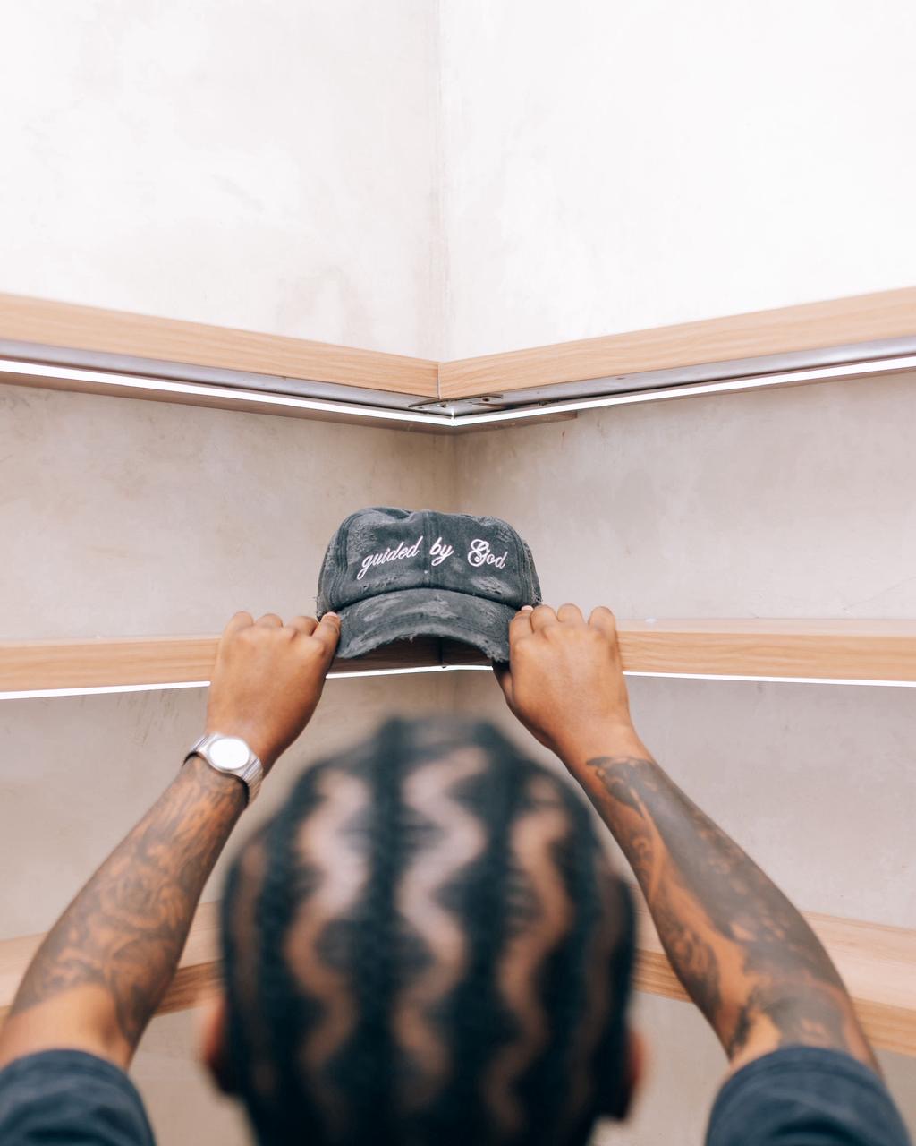 Guided by God Distressed Cap