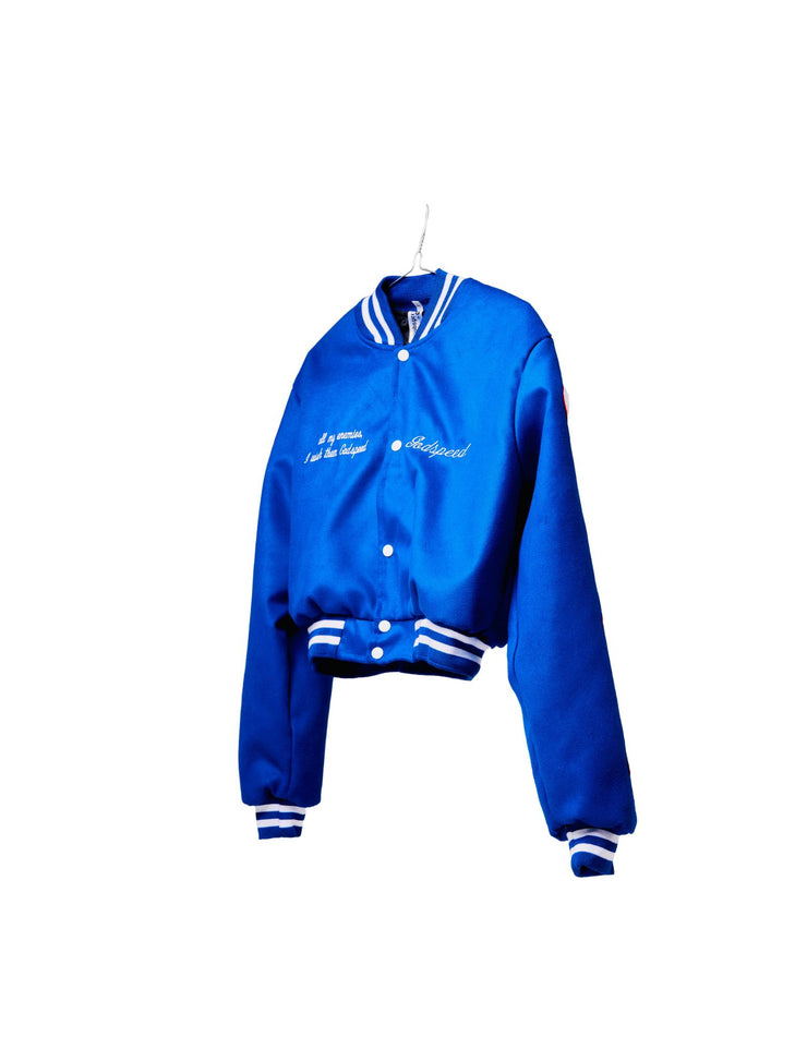 Crop Varsity Jacket